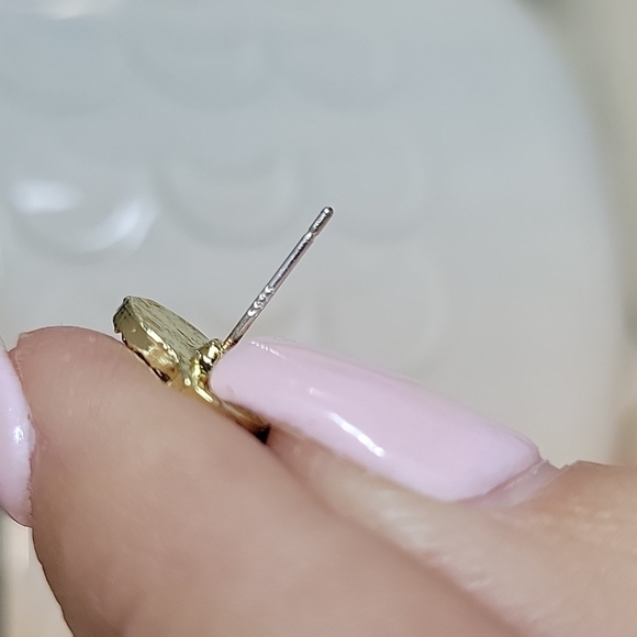 Minnie MicroCrystal Shimmer Stud Earrings, S925 - Picture 7 of 8